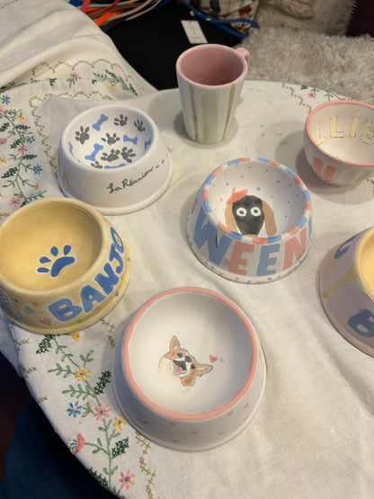 Atelier peinture sur gamelle